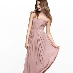 Prom / wedding / evening strapless gown